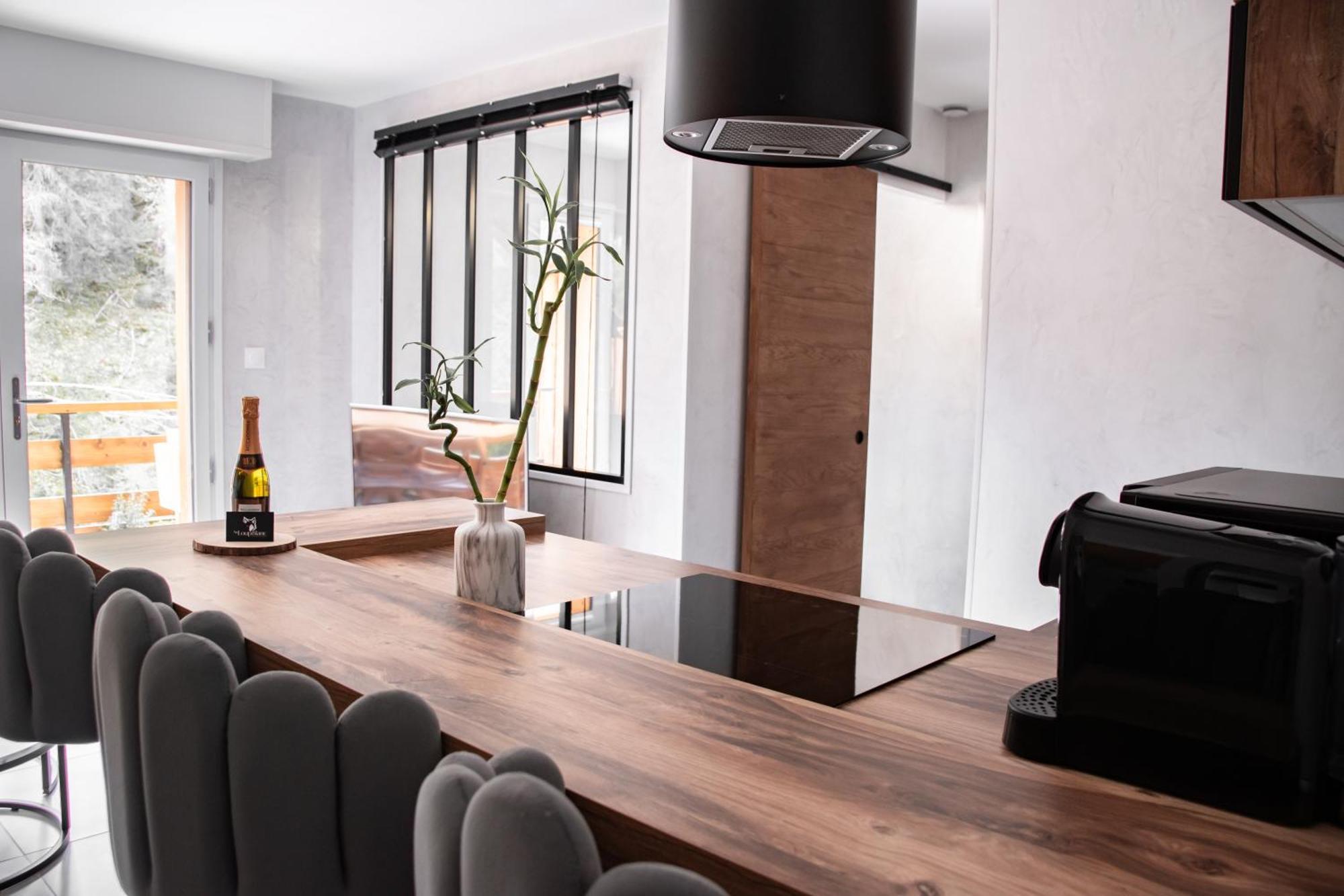 Studio Cabine Au Loup Blanc Avec Vue Mont Blanc Saint-Gervais-les-Bains Exteriér fotografie